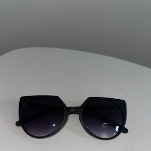 Quay Australia Black Oversized Sunglasses